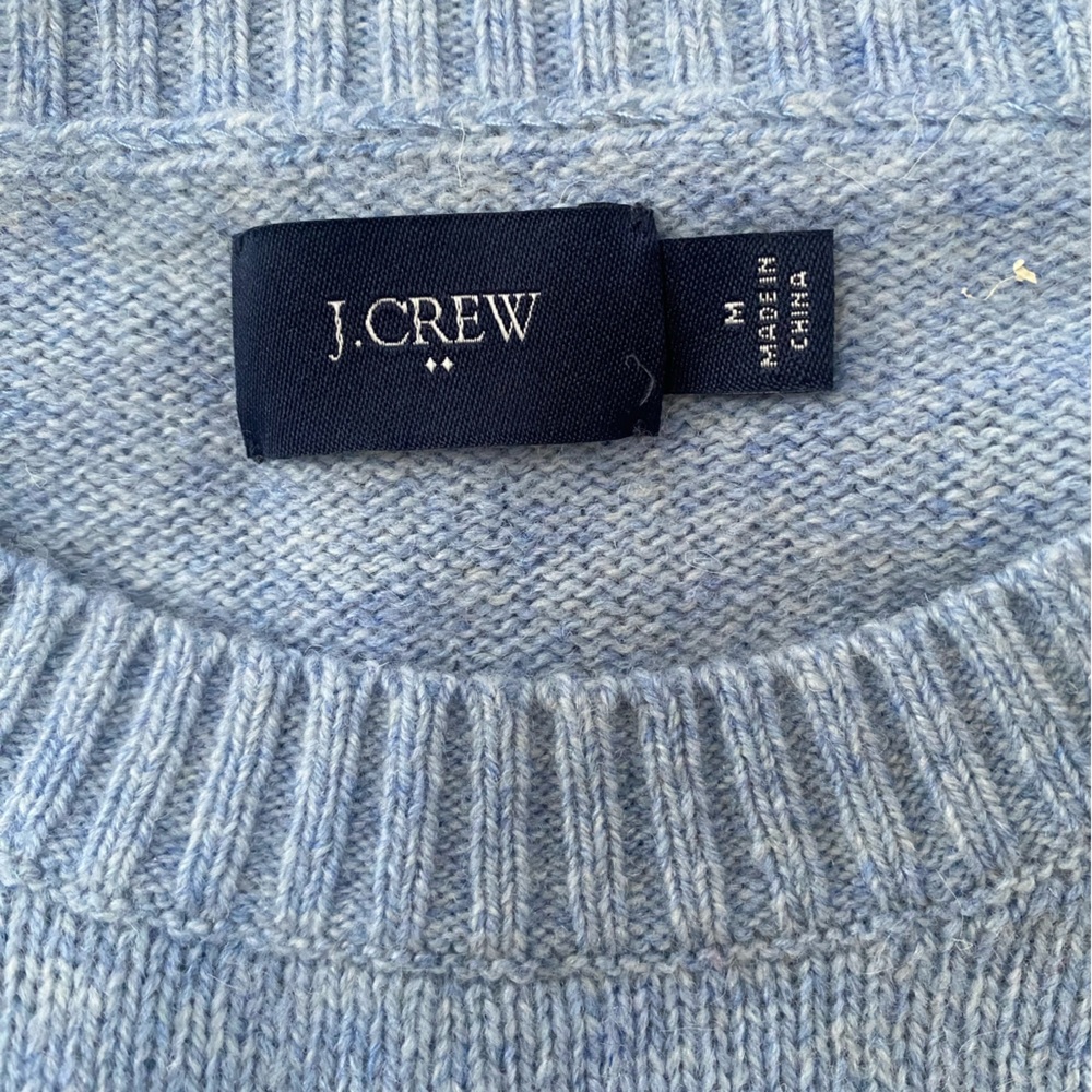 JCrew 100% Lambs Wool Sweater Size M